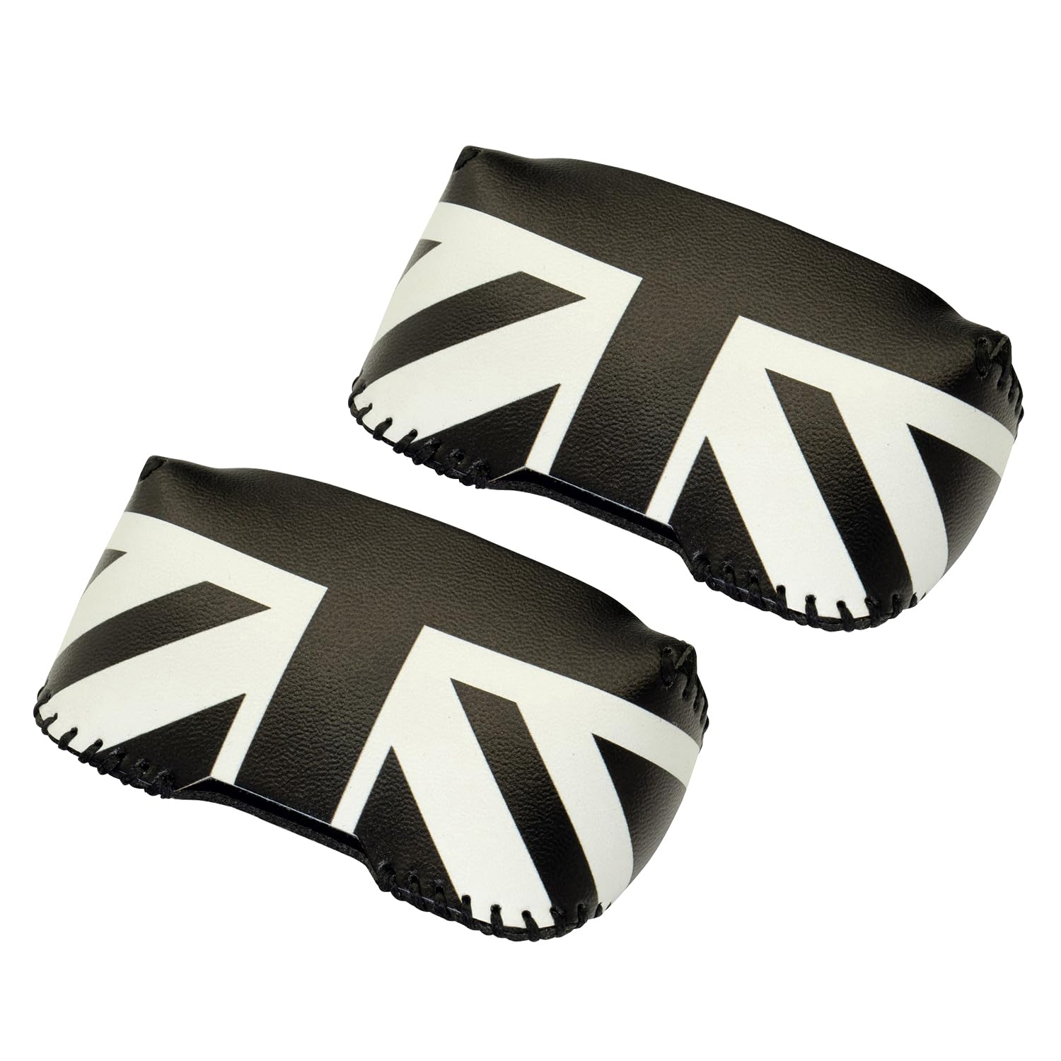 

SKYBELL Seat Belt Buckle Covers for BMW MINI Mini Cooper F54 F55 F56 F57 F60, 2-Piece Set, Synthetic Leather (Night Jack [B])