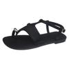 Fashion Women's Sandals Flat Cover Toe Comfortable Women's Shoes 2025 Summer New Retro Women's Casual Roman Sandals Zapatos De Mujer