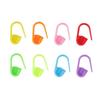 Handmade Clear Color Stitch Markers for Knitting & DIY Projects - Small Pins for Sweaters & Shoes
