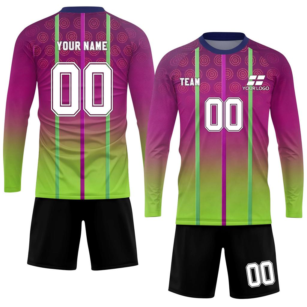 Long Sleeve Two-Piece Set for Sports and Casual Wear