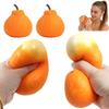 Stress Relief Ugly Orange Toy Decompression Dekopon Tangerine Squeeze Stress Ball Anti-anxiety Simulation Fruit Sensory Fidget Toy