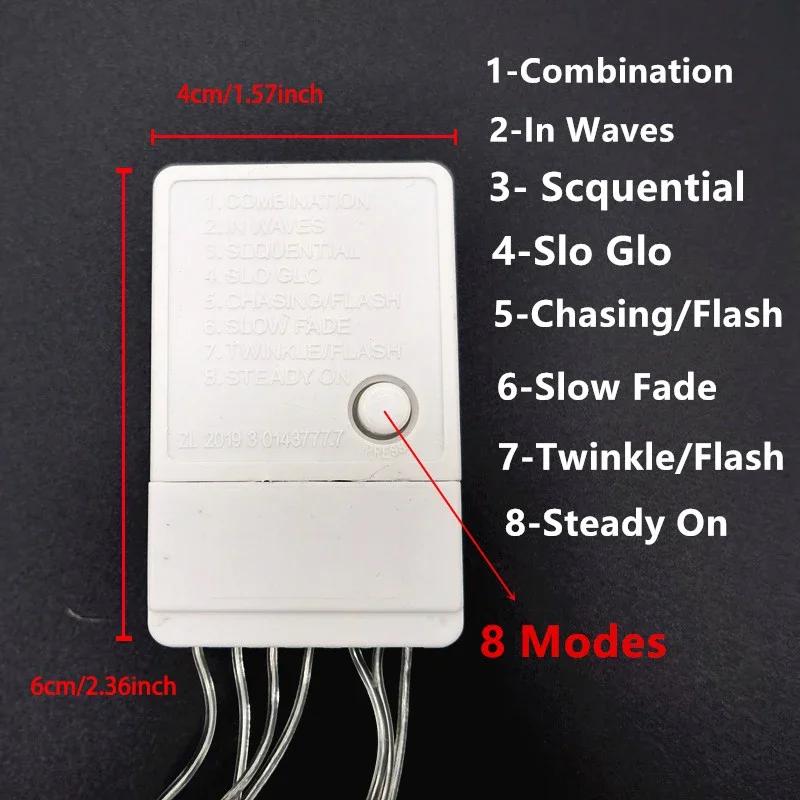 Holiday Led Christmas Lights Outdoor 20M 10M Led String Lights Decoration for Party Holiday Wedding Garland