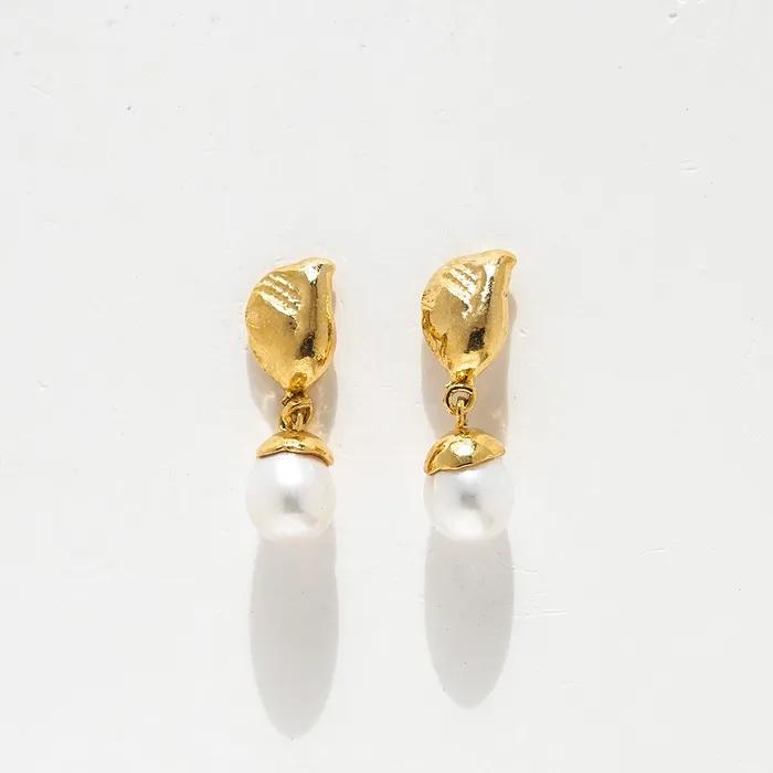 The Sparkling Light Earring, Gold