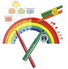 Marker Connector Track 155533 Faber-Castell Water-Based Pens, 33-Piece Set,