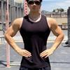 Herren Slim Fit Schnelltrocknendes Tanktop für Radfahren & Laufen