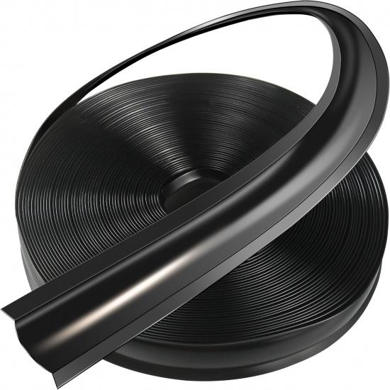 RV Trim Molding Ert 1" - RV Vinyl Trim Ert 50’ Black - Camper Trim Molding Exterior, UV-Resistant RV Weather Stripping Exterior, For Camper Travel