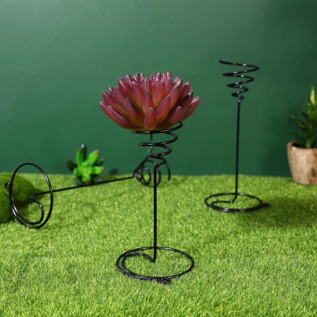iplusmile Air Plant Air Air Plant Plant Mini Spiral Plant Plant Set of 3 Holder, Plant, Stand, Stand, Houseplant, Pot, Stand, Holder, Metal,
