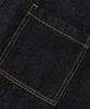 KULTE Washed Work Denim Shirt Black