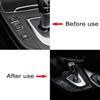 Carbon Fiber Gear Shift Control Panel Cover Interior Trim Sticker For BMW F20 F21 2012-2015 Car Interior Accessories