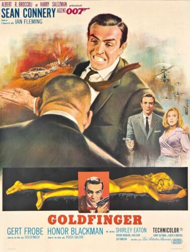 

BOND GOLDF Vintage Retro Metal Tin Sign Poster Plaque Garage Wall Decor AAluminum 20x30cm（7.8x11.8inch）