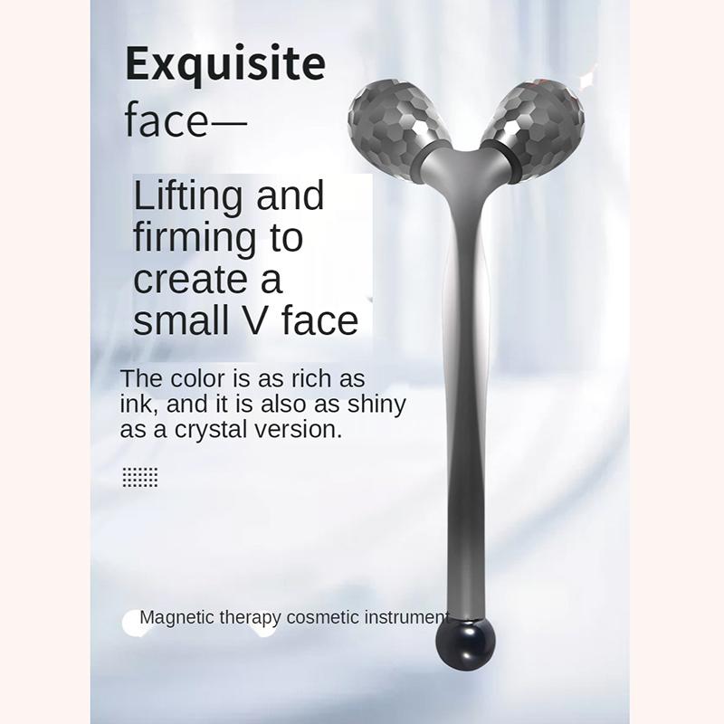 Mini Facial Massage Roller Beauty V Artifact 3d Jade Eye Neck Facial Lifting Massage Face-lifting Artifact