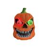 Halloween Horror Pumpkin Mask Glowing Makeup Funny COS Scary Props