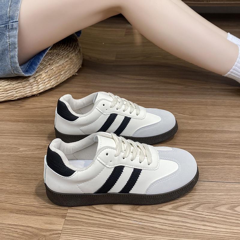 Fashion Women Sneakers Lace Up Vulcanized Shoes Luxury Tennis Training Shoes for Women Fashion Leather Casual Shoes Zapatillas Mujer2025