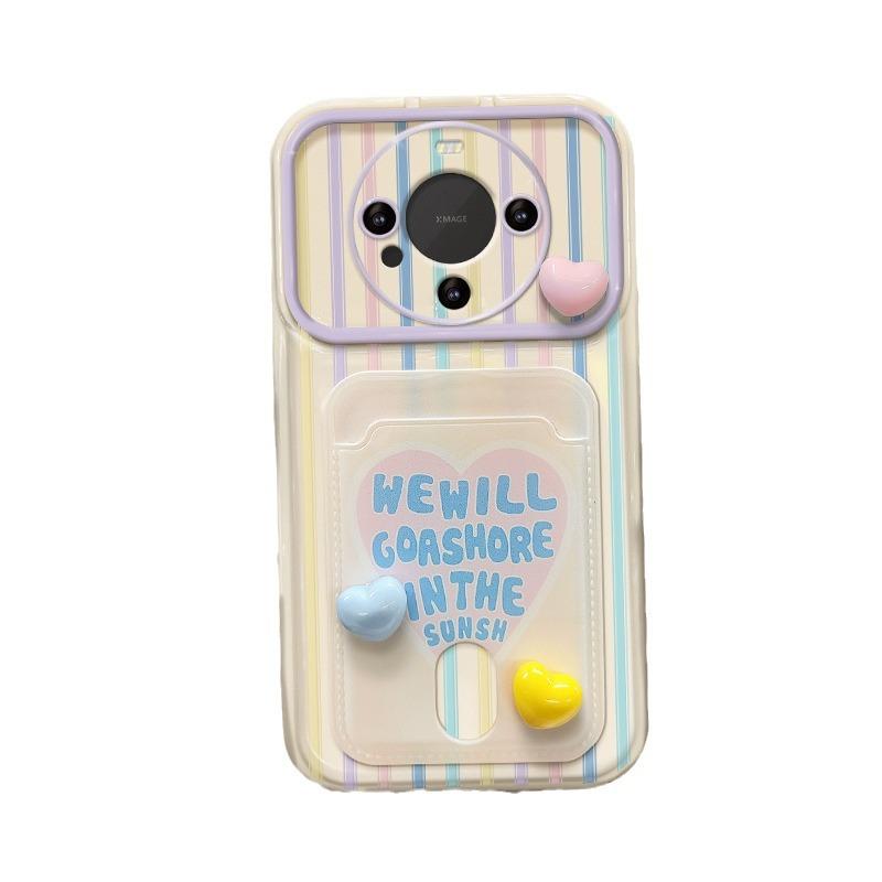 

Подходит для чехлов для телефона Huawei P60, фигурок в форме сердца Apple 13pro, кардхолдеров, шнурков, откидных зеркал Oppo и Xiaomi 14 Redmi Note 9 Pro