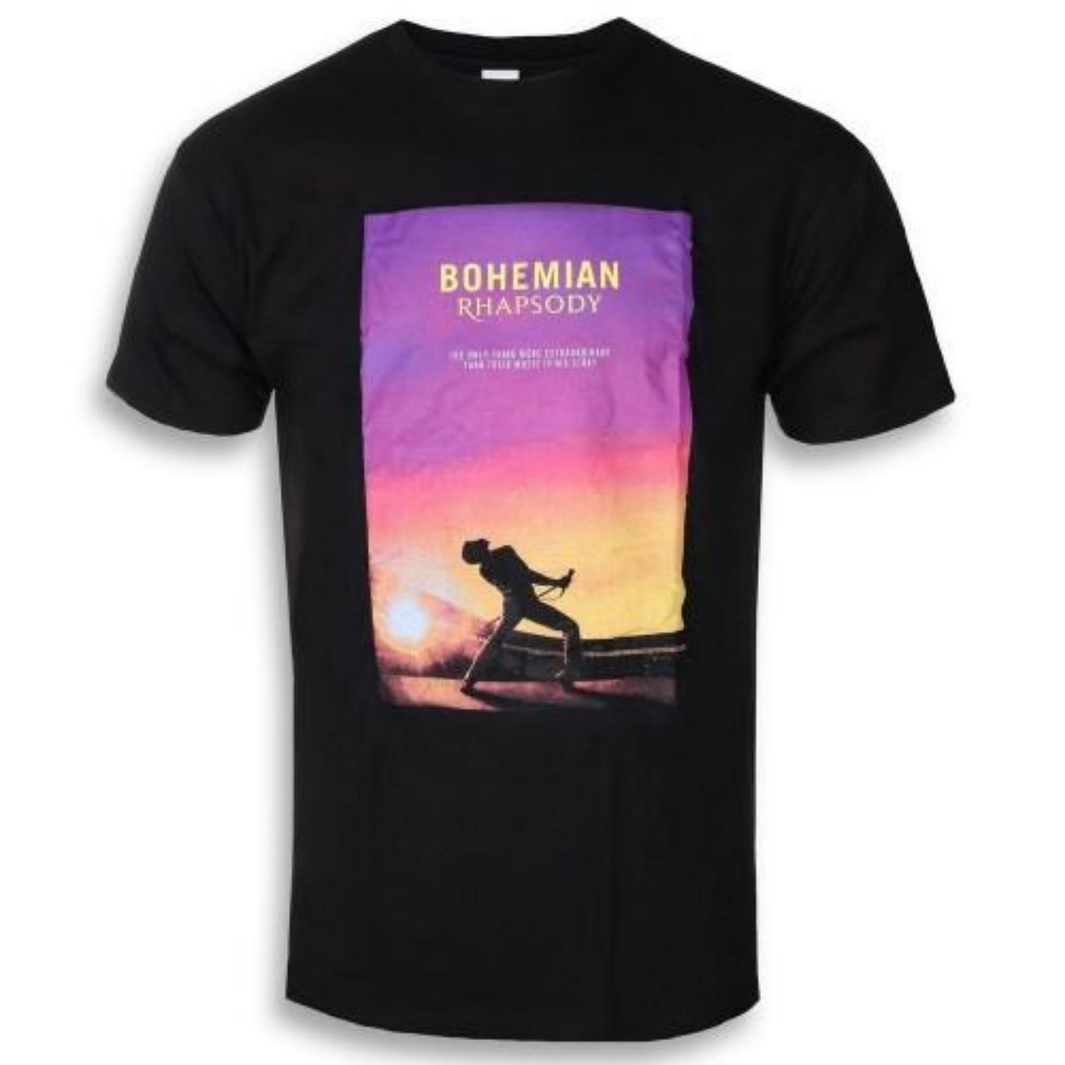 Queen Unisex Adult Bohemian Rhapsody Back Print T-Shirt S чёрный