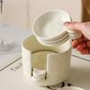 Round Seasoning Dish Set Irregular Storage Dish Set Nordic Hot Pot Sauce Dip Dish Vinegar Dish Kitchen Sauce Distributor