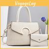 Classic And Spacious Pu Leather Tote Bag For Women Ideal For Daily Outfits