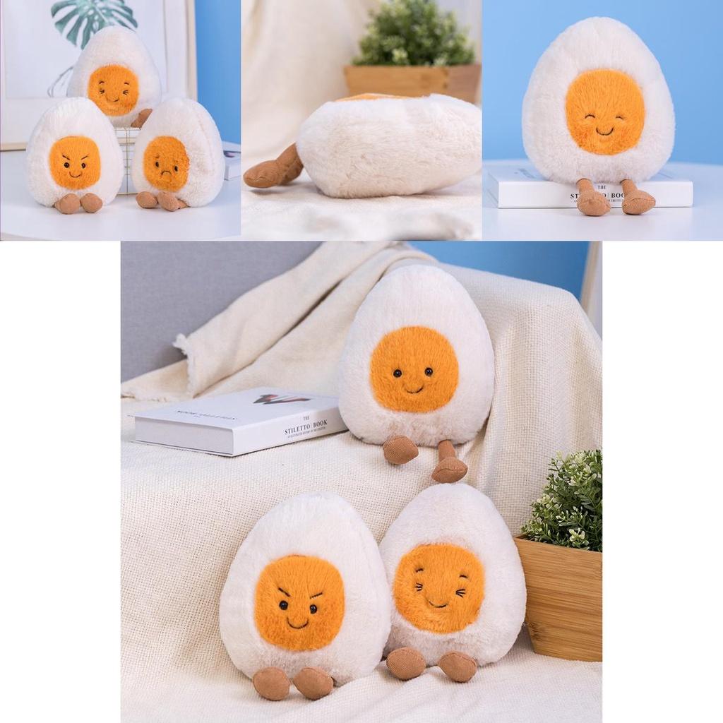 Egg-cellent Plush Toy Adorable And Cuddly Egg-shaped Doll
