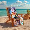 1pc Dragon Ball1 Beach Towel, Comfortable and Thick, and Swimming/Bath/Picnic/Camping Towel, Suitable for Seaside Beaches