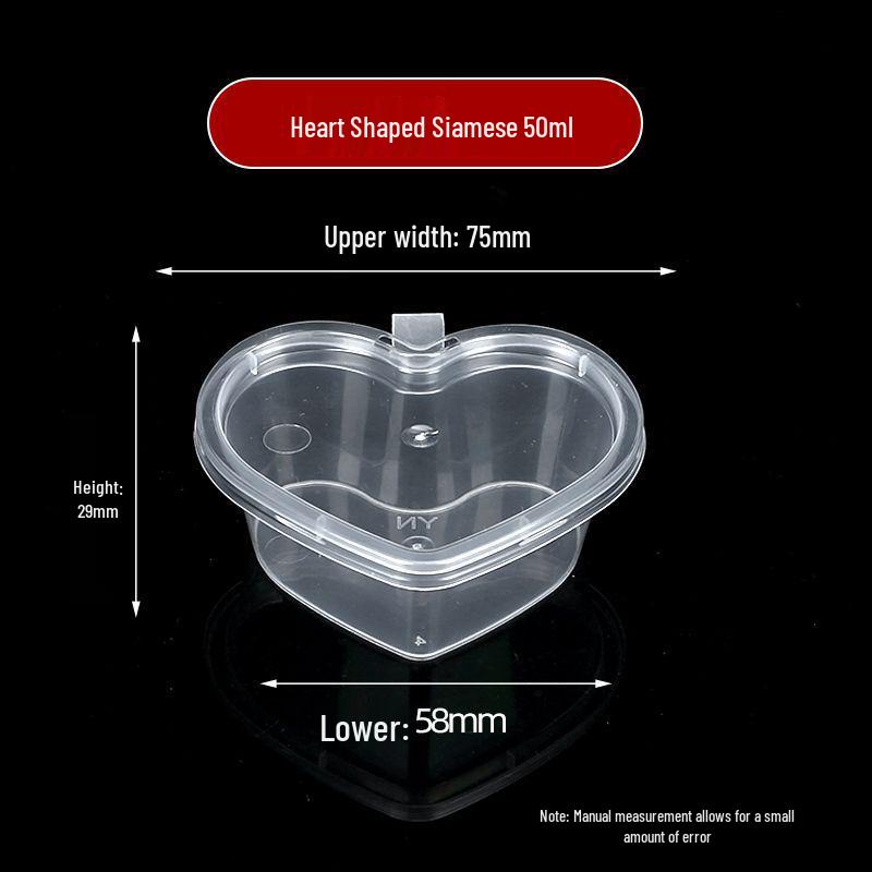 Disposable Plastic Sauce Cups with Lids - Small Chili Oil & Seasoning Container for Commercial Use.