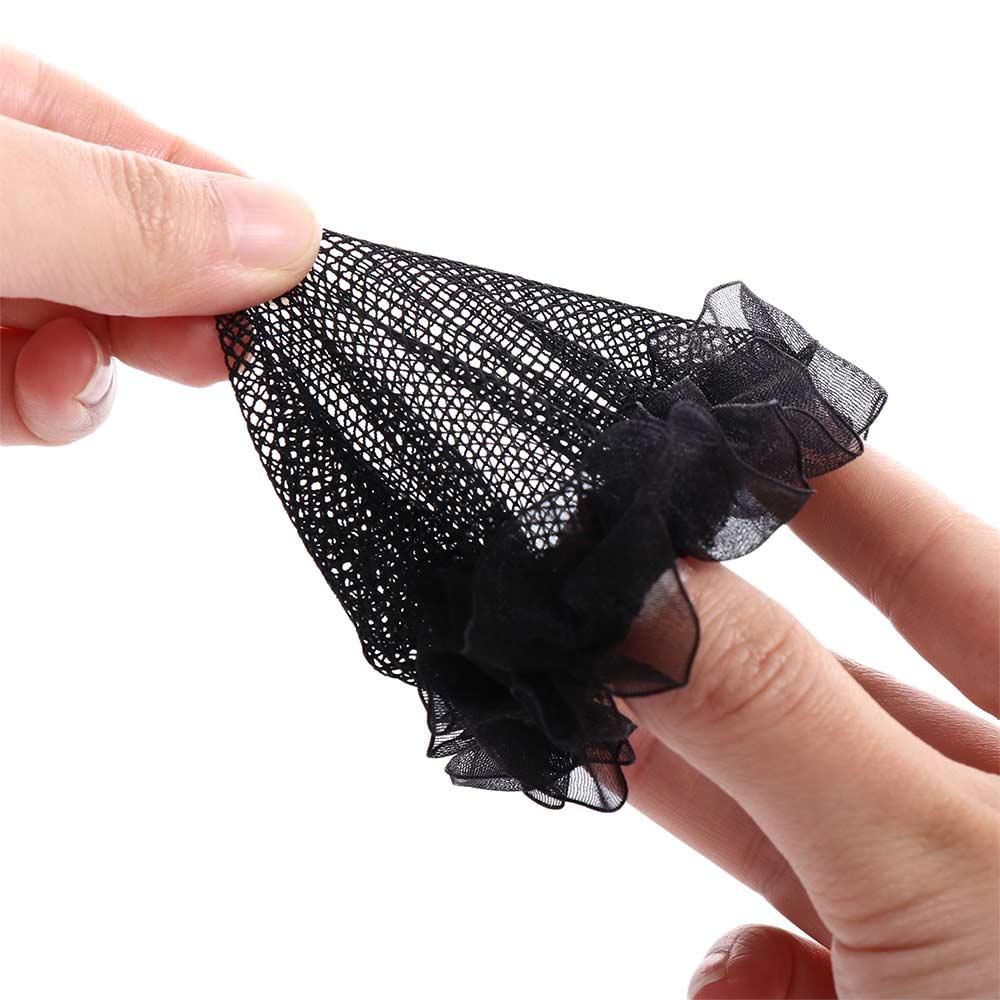 Hollow Hairbands Ballet Bun Hair Nets Hair Holder Girls Drawstring Snoods Ponytail Holder