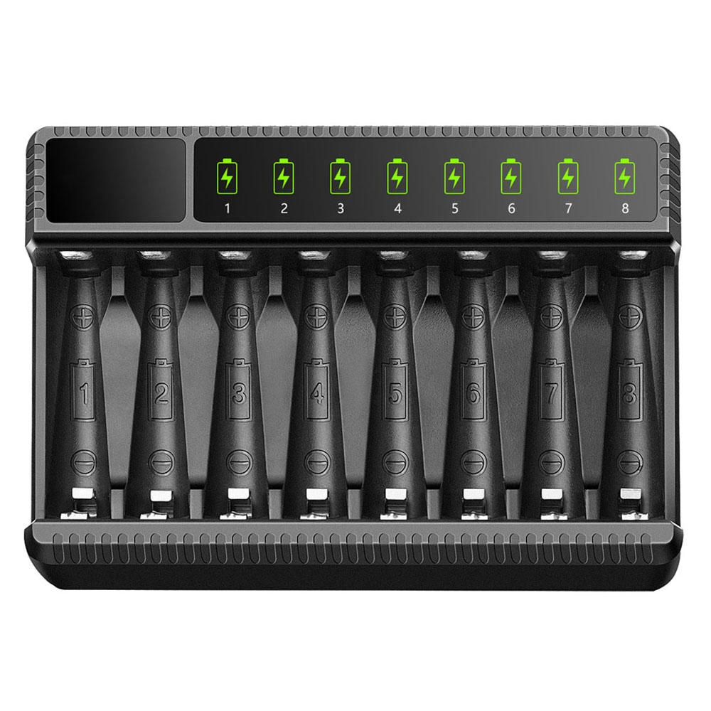 Slot Rechargeable Batteries LCD Display for AA/AAA Fast Charger Battery Charger Charging Chargers
