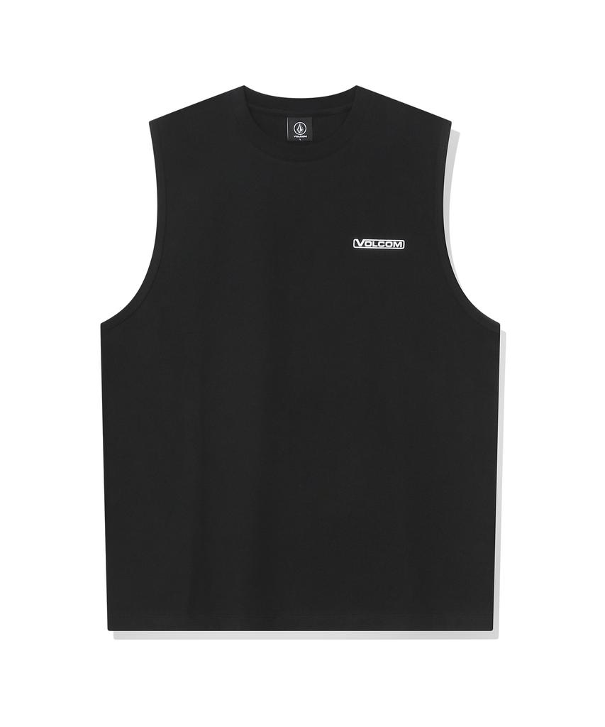 VOLCOM Summer Essentials Tank Top Round T-Shirt (Black)