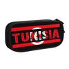 Tunisia Flag Heritage Tunisian Pride Pencil Case Fashion Roots Pen Bag for Student Big Capacity Office Pencilcases Stationery