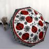 1pc Ladybug Pattern Automatic Open/Close Umbrella with Windproof, 8-Rib Sturdy Canopy, , Outdoor Accessory, Ideal for Gifts yy251117116