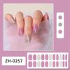 Semicured Gel Nail Stickers UV/LED Lamp Required 22 Gel Nail Polish Wraps Fashion Design Gel Nail Art Stickers for Women
