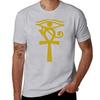 Egyptian Eye Of Horus Ankh Egypt Archaeologist Tshirt Sublime Quick Drying T Shirts For Unisex Cotton