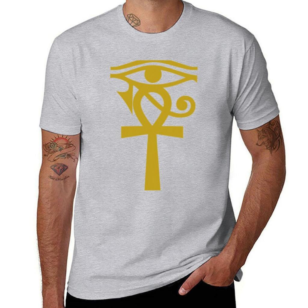 Egyptian Eye Of Horus Ankh Egypt Archaeologist Tshirt Sublime Quick Drying T Shirts For Unisex Cotton