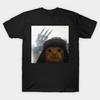 Asian Size Cotton Unisex Tshirt Print T-shirt Funny Army Cat Meme T-shirt No-Cut Print Regular Fit