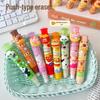 Capybara Cartoon Push-Pull Eraser Refill Pack
