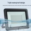 Little Apple 100W Outdoor LED Floodlight - Water-Resistant, High-Brightness Projector, Die-Cast Aluminum