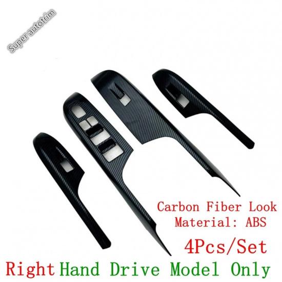 Car Inner Door Window Glass Lift Panel Button Switch Frame Cover Trim For Suzuki Swift ZC / ZD 2024 2025 Interior Accessories