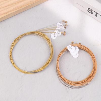 New Acoustic Guitar Strings Smooth Feel Non-oxidation Ballad Guitar String Set Ethnic Plucked Instrument Accessories
