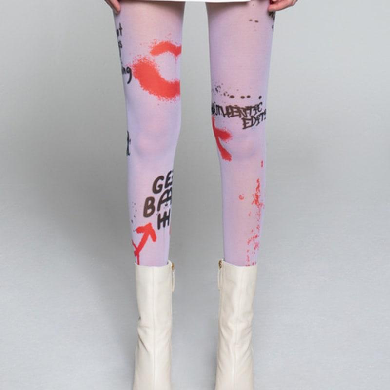 

Романтические тигровые колготки-граффити Free