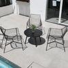 OEING Outdoor Metal Bistro Set
