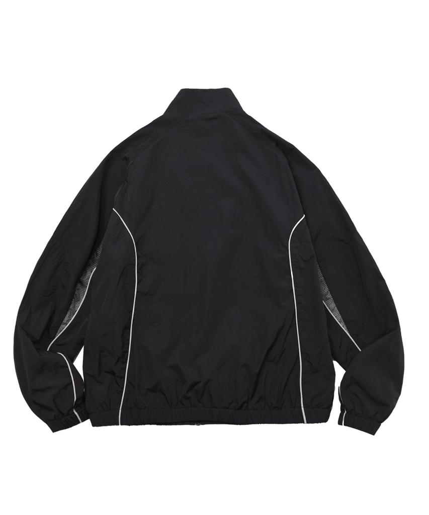 Phyps Motorcycle Track Zip Up Jacket Black
