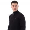 Weekend Offender Mens Paraguay Knitted Quarter Zip Sweatshirt