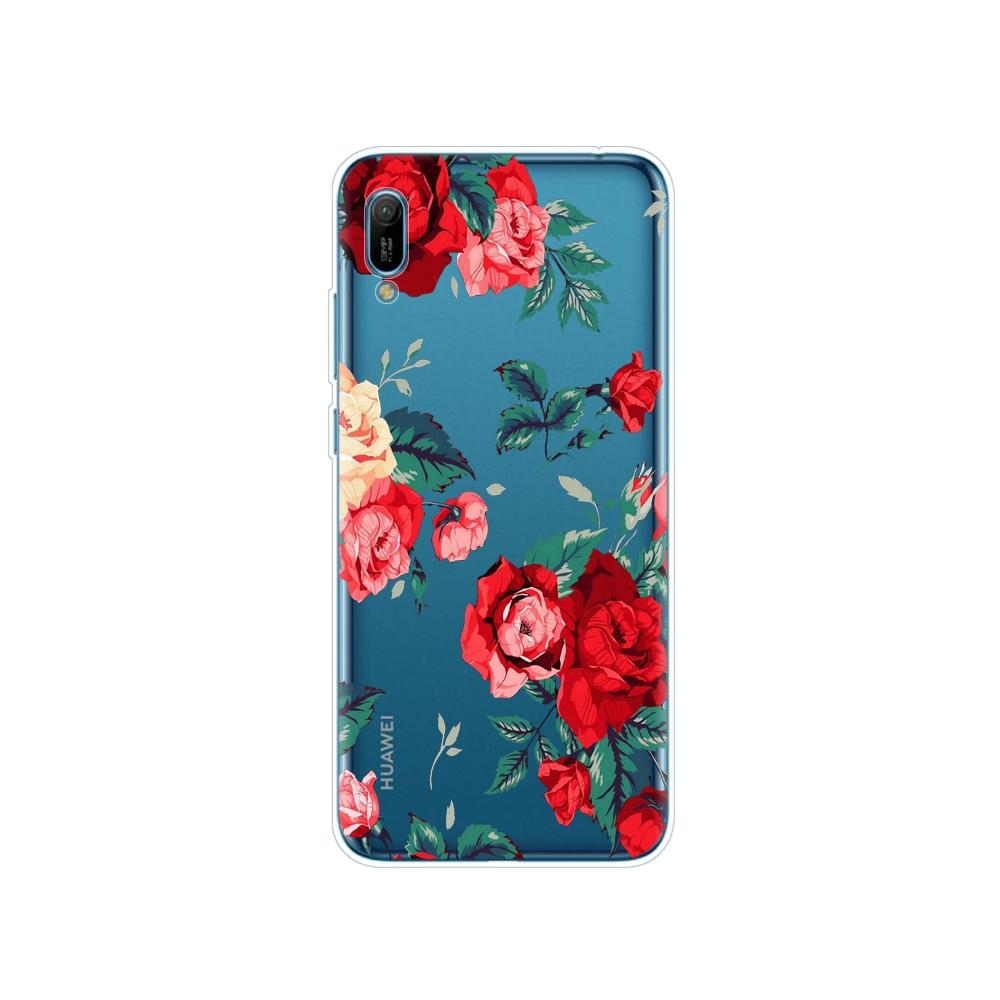 

Чохол для Huawei Y6 2019 Чохол для Huawei Y6 2019 Силіконовий TPU Чохол М який Чохол для Телефону для Huawei Y6 2019 MRD-LX1 MRD-LX1F huawei Y6 2019