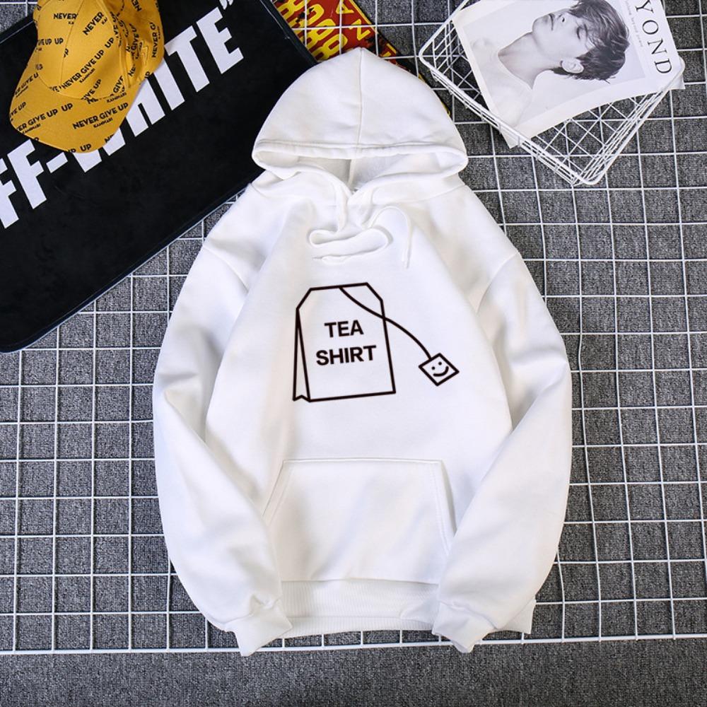 Sweater women's new autumn and winter women's clothing printing loose Korean version pullover women's sweater