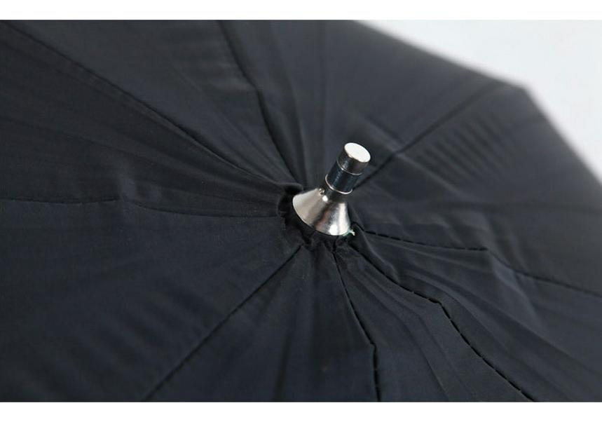 Black & White Reflective Photography Umbrella - Studio & Outdoor Parabolic Diffuser