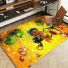 Cartoon T-True Floor Mat Soft Flannel Floor Mat  Suitable for Entryways, Living Rooms, Bedrooms, and Bathrooms