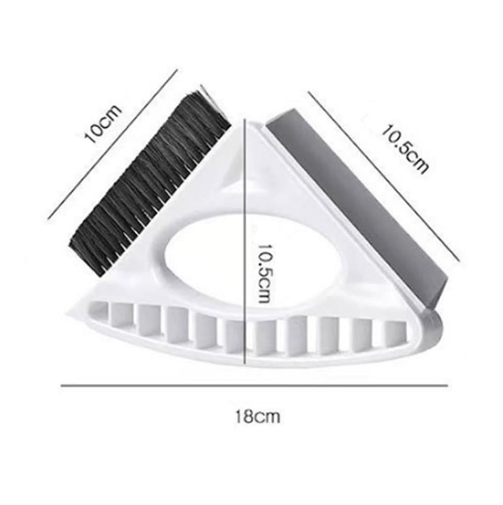 CMLLING Window , Glass Surface Wiper Cleaning Brush, Handheld Gap Window Truck Cleaning Brush for Window Cleaning