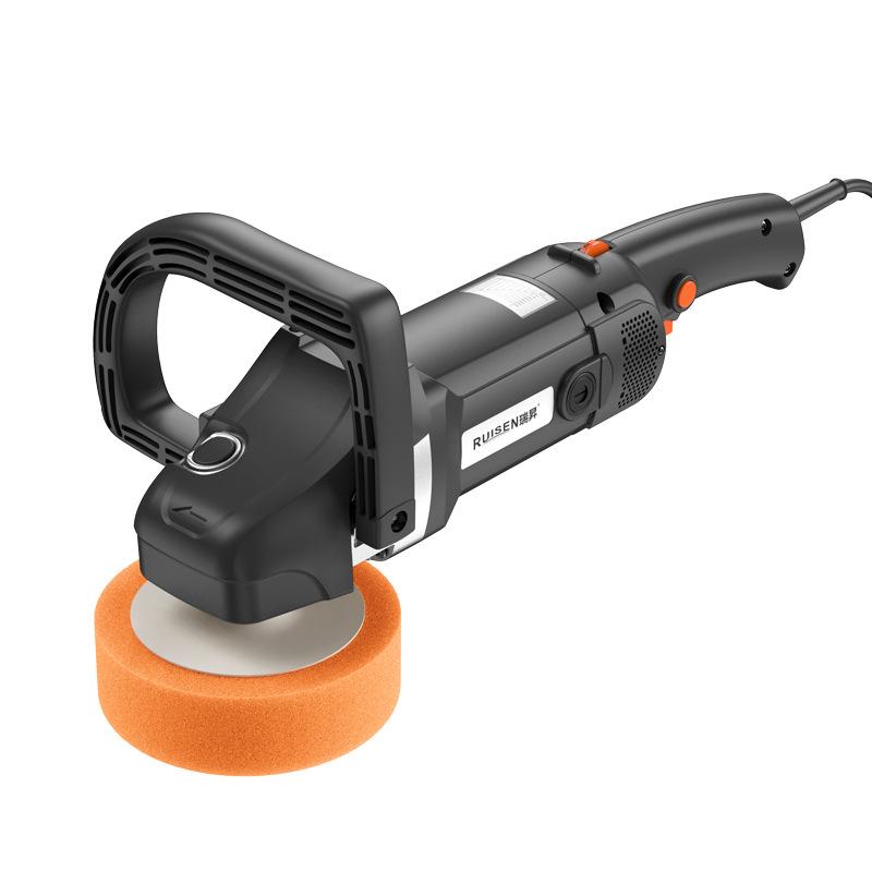 7-Inch 8-Speed Car Polisher 220V: Car Waxing, Glazing, Sealing & Tile Repair Machine