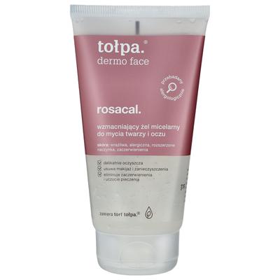 Tołpa Dermo Face Rosacal Strengthening Micellar Gel for Face and Eye Cleansing 150 Ml