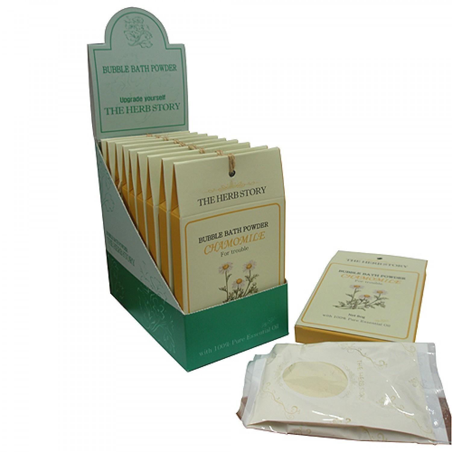 HS Bubble Bath Powder GNRWCVMI Chamomile 80g Trouble 10