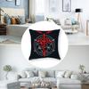 Anime F-Fullmetal Alchemist Pillow Case Short Plush Double-sided Print Square Throw Pillow Covers Sofa Home Cushion Decor